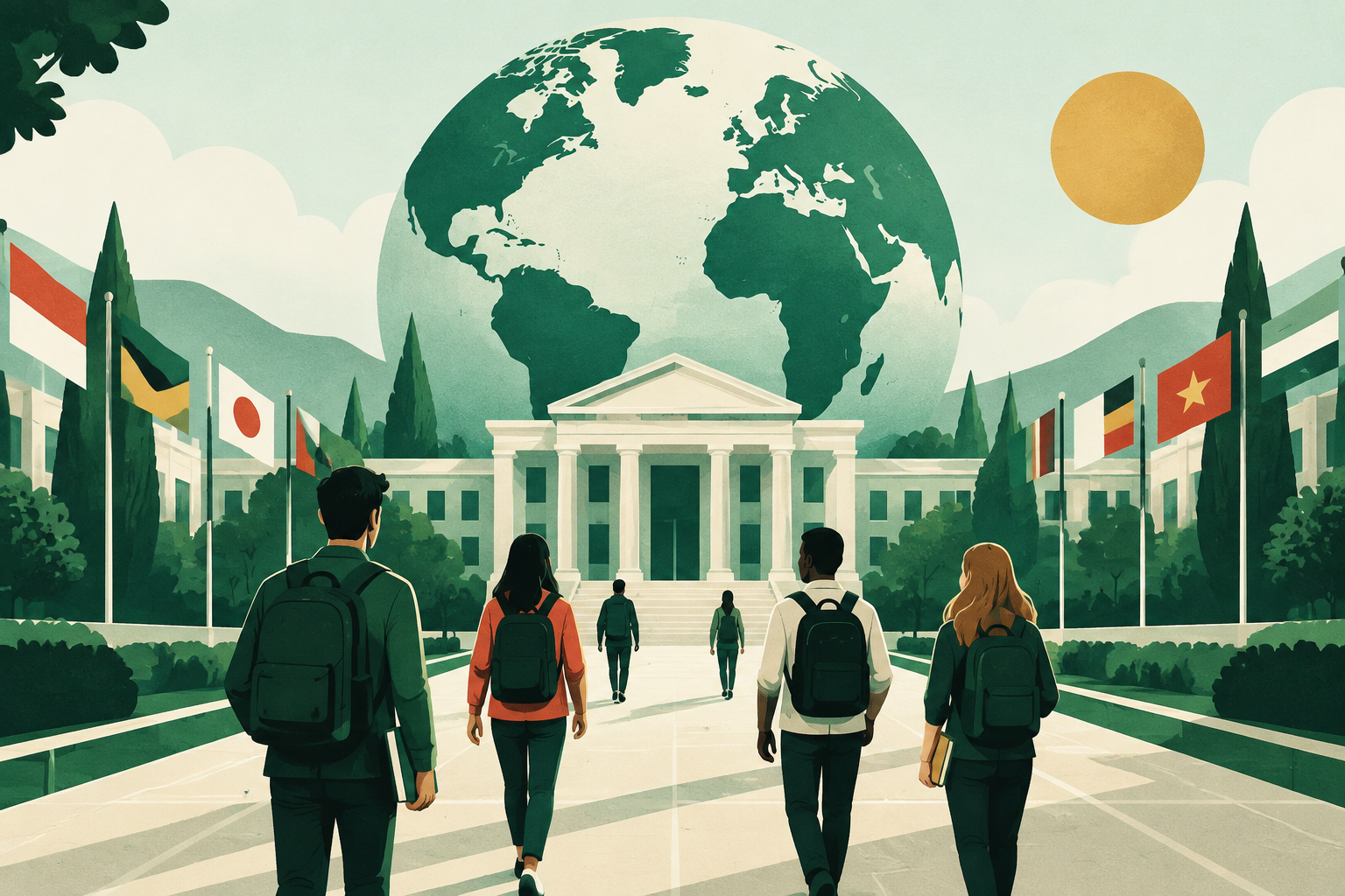 Editorial illustration for International School Recruitment: Complete Guide 2026